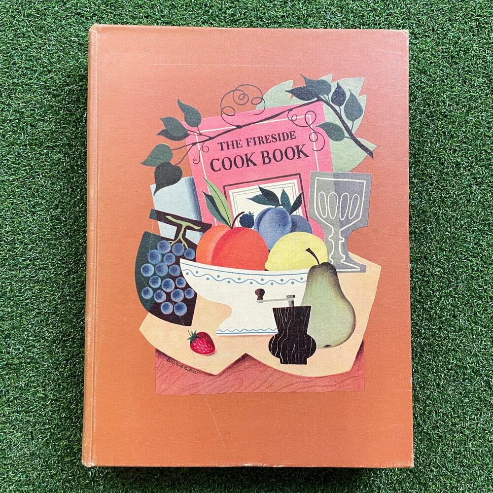 Vintage 1949 Simon & Schuster The Fireside Cook Book by James Beard